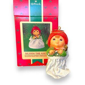 Hallmark Muffin the Angel Ornament 1985 Vintage